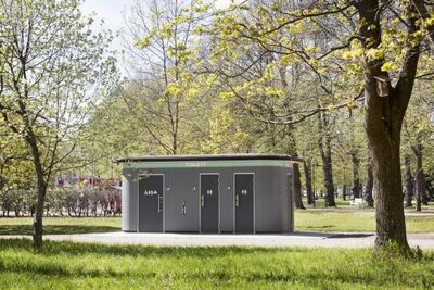 Public toilets in parks may require procurement