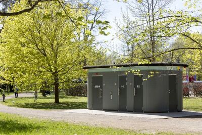 Public toilets park