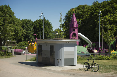 Public toilet at Drottninghög Helsingborg